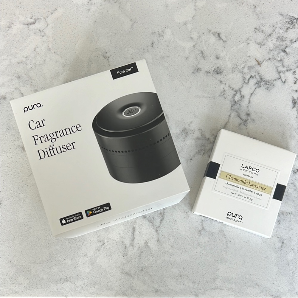 New Pura Car Fragrance Diffuser with Chamomile Lavender Refill
